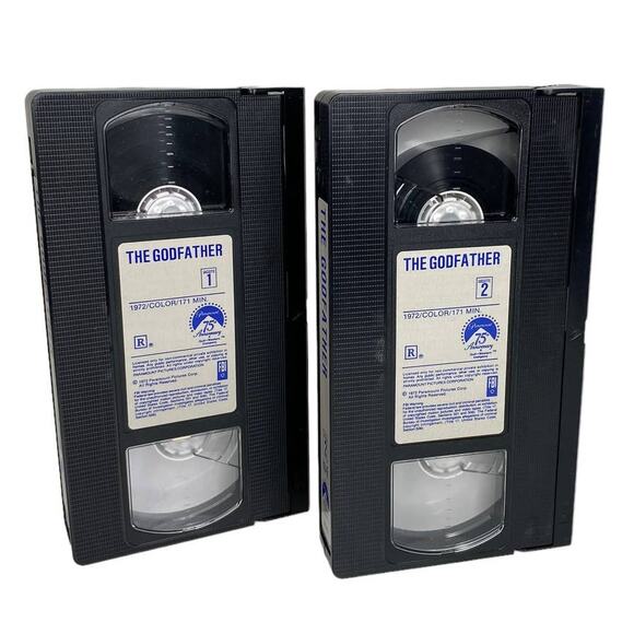 The Godfather VHS 1972 Box Set Part 1 & 2 - Picture 3 of 8